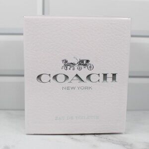 Coach New York by Coach for Women 1.0 oz (30ML) EDT Spray Brand New SEALED